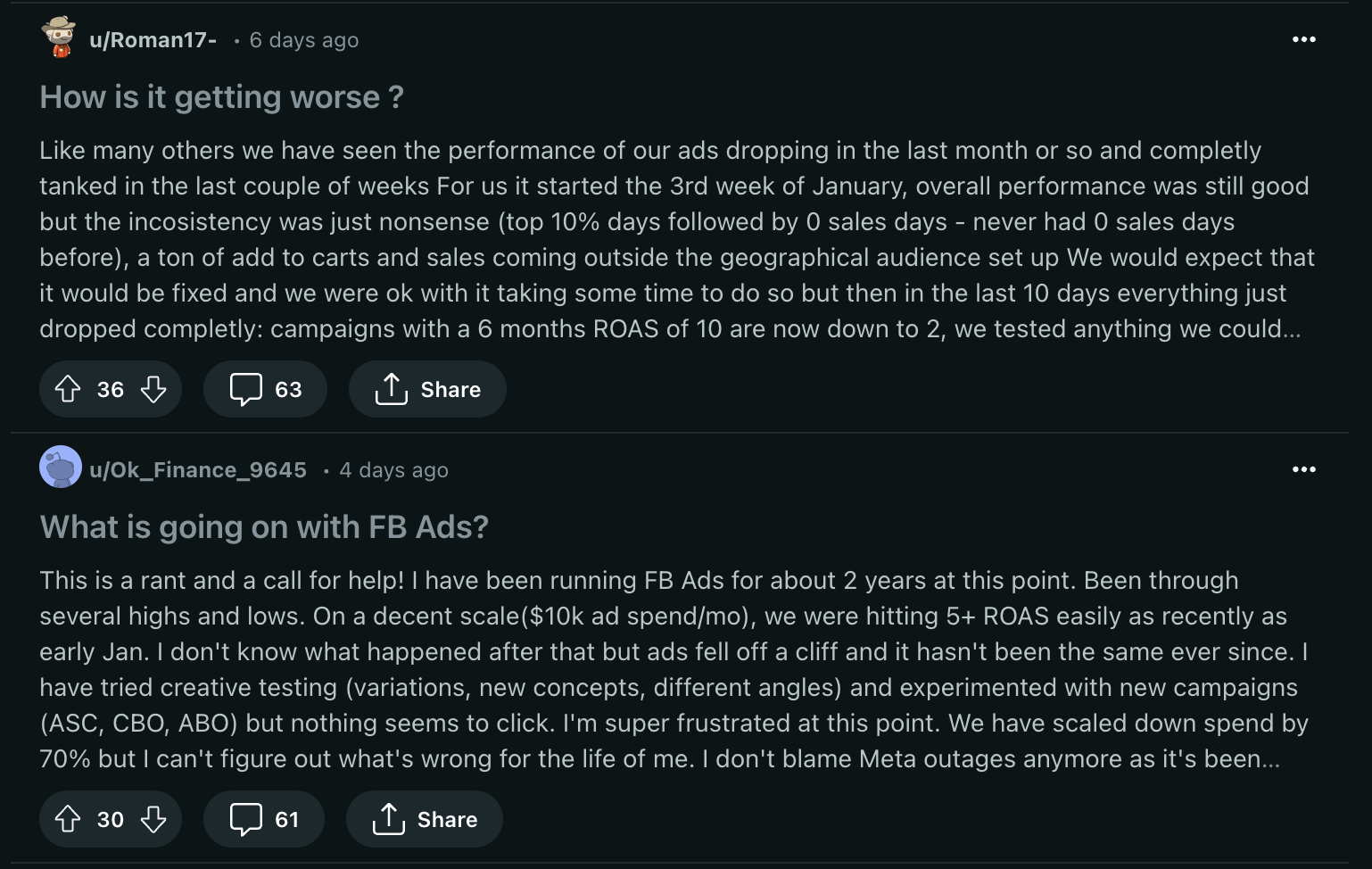 Facebook Ads Not Performing in 2024