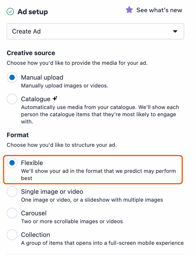 How to Use New Flexible Format In Meta Ads Manager | MIRA Marketing